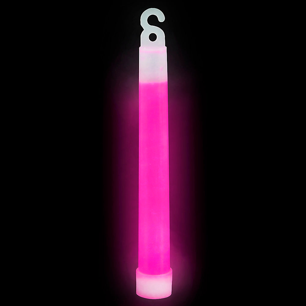 6" Pink Premium Glow Sticks (pack of 24 or case of 288)